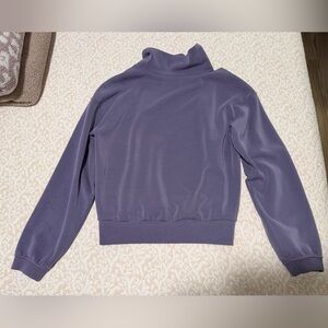 Women's Lululemon Brushed Softstreme Funnel Neck Purple Too Size Small